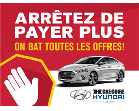 HGrégoire Hyundai Vaudreuil - Arrêter de payer plus